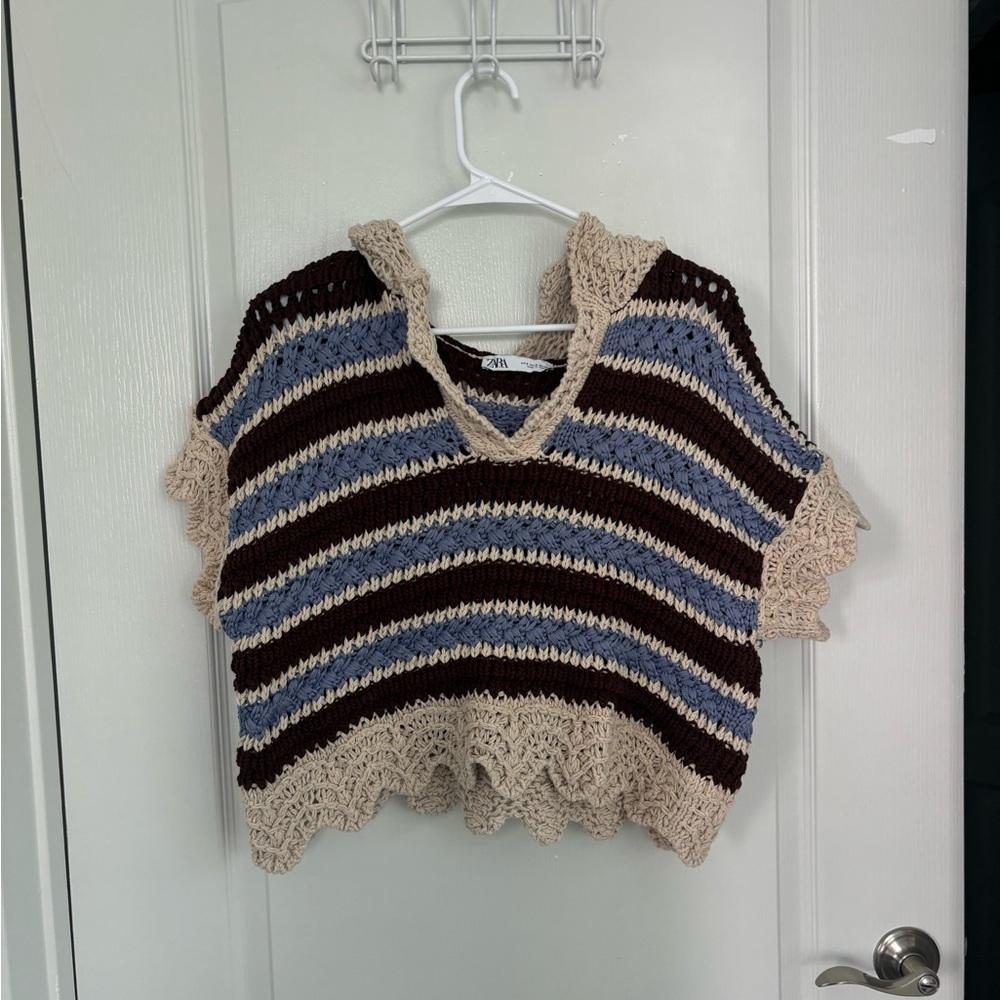 Zara Crocheted Top